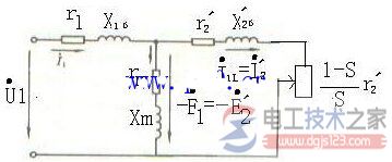 异步电动机T形等效电路