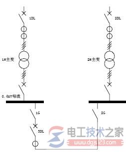 变压器并列运行分段保护