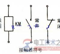 接触器电路符号形状_接触器的型号与含义