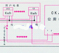 公共用电均分器接线图的特点