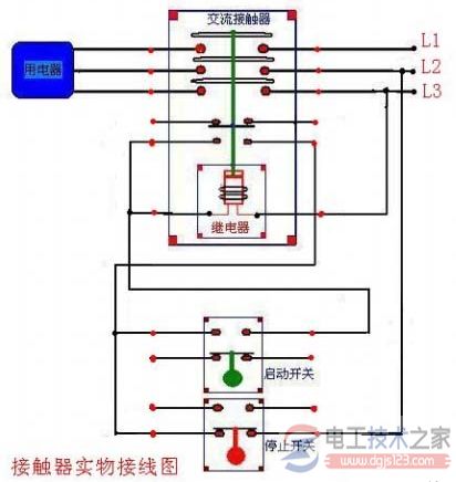 交流接触器的接线方法