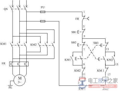 交流接触器接线图