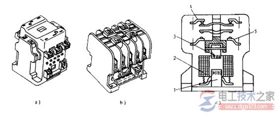 交流接触器的结构