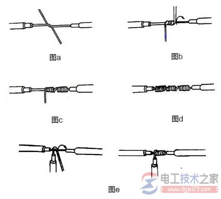 单股硬铜线的接线方法