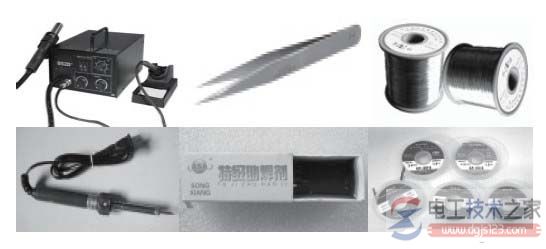 手工焊接贴片元件常用工具