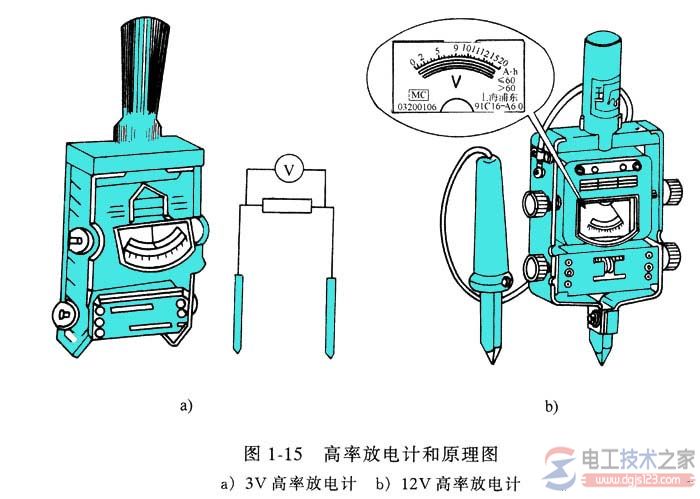 蓄电池放电程度的检查