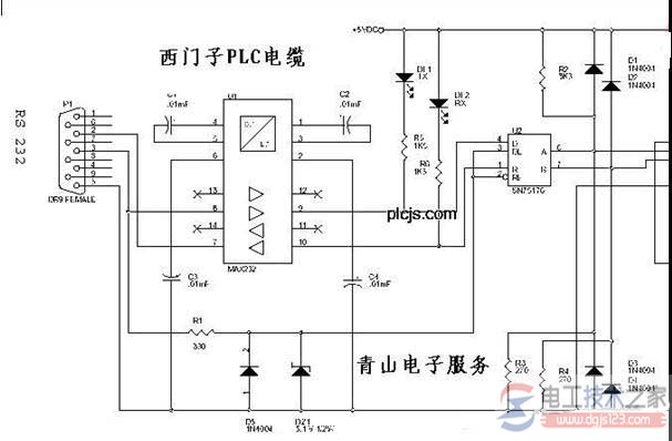 西门子s7-200和300编程电缆