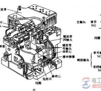 交流接触器的结构与图形文字符号