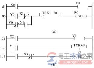 执行单元故障记录梯形图