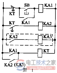 继电器控制回路图