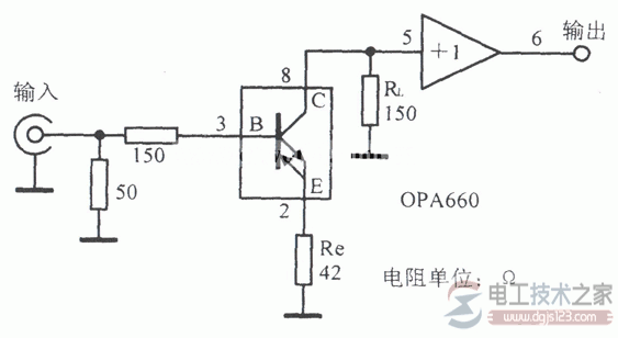 电缆放大电路图