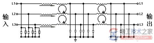 输入滤波器电路原理图