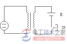 测电笔法测同名端