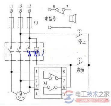 低压配电中断相与相序保护电路