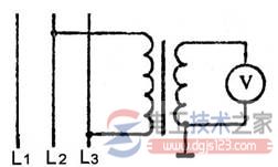 电压互感器测量接线图