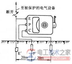 ZC-8型接地电阻摇表测量接地电阻