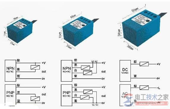 接近开关的接线方式