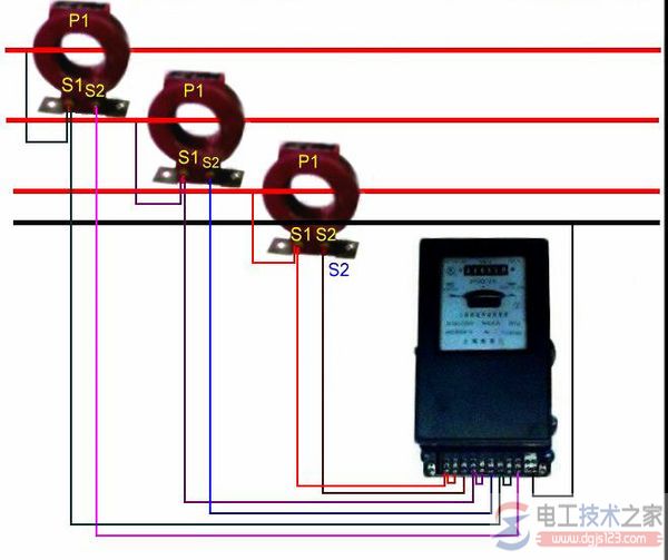 三相四线电表接线图5