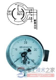 电接点压力表