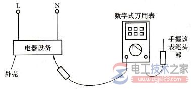 数字式万用表区分是漏电或感应带电