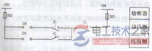 改进后单母线馈线隔离开关闭锁接线