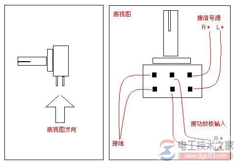 双联电位器接线图