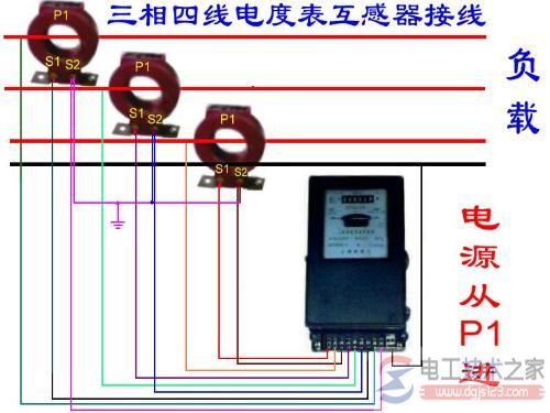 三相四线电表接线图8