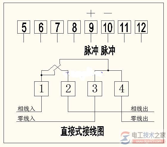 单相插卡电表