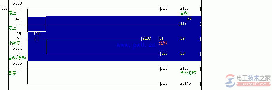 三菱plc脉冲指令3