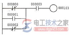 欧姆龙plc逻辑或操作指令