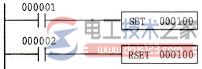 欧姆龙plc置位指令和复位指令