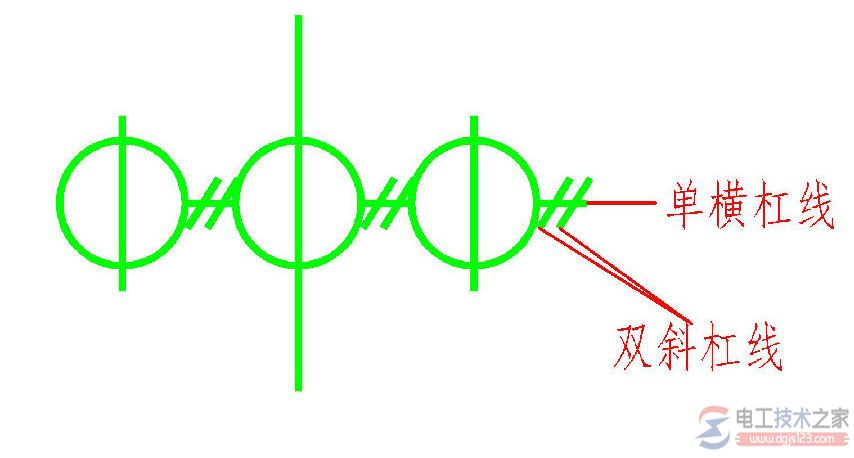 电流互感器图形符号的画法