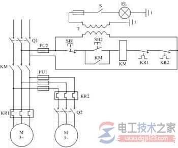 电动机常用保护接线图