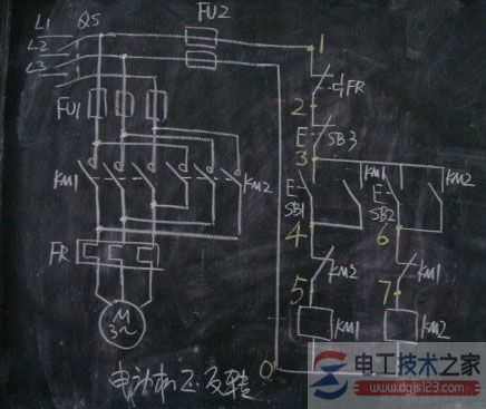 三相异步电动机反转