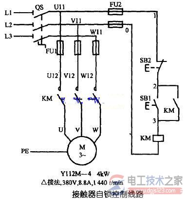 <a href=/pdzs/3309.htm target=_blank class=infotextkey>三相电</a>动机自锁控制电路图