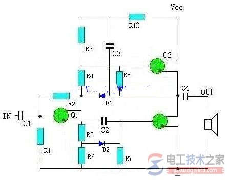 otl功率放大器电路原理图4
