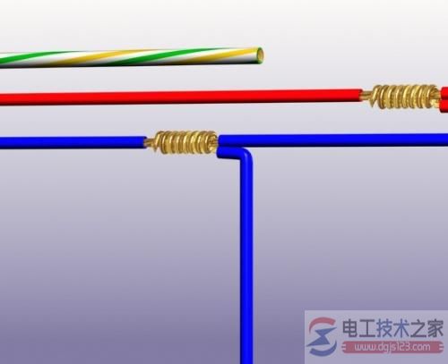 电工导线的三种规范接法3
