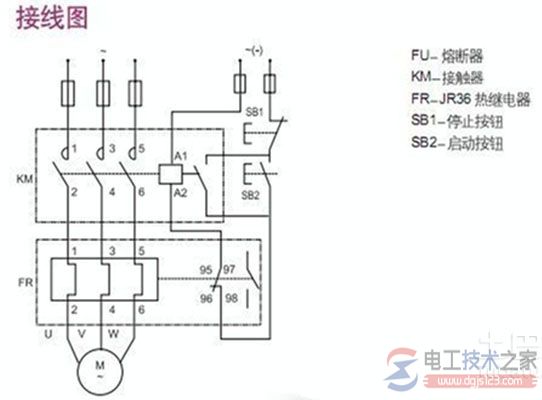 热过载继电器接线图2