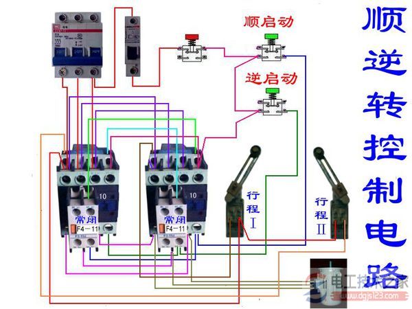 CJX20910接触器实物接线图