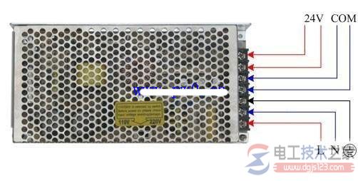 24v开关电源接线图