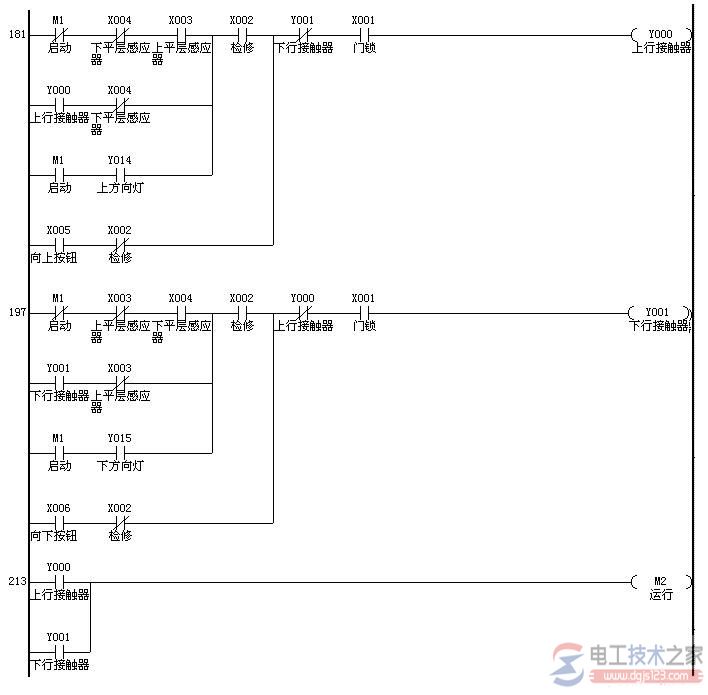 双速电梯电气原理图11