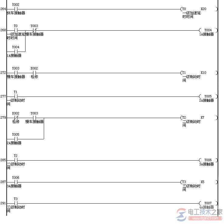 双速电梯电气原理图14