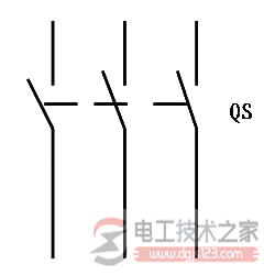 闸刀开关符号