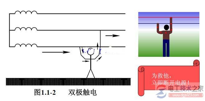 双极触电