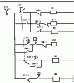 二台电动机实现顺序制动的电气原理图