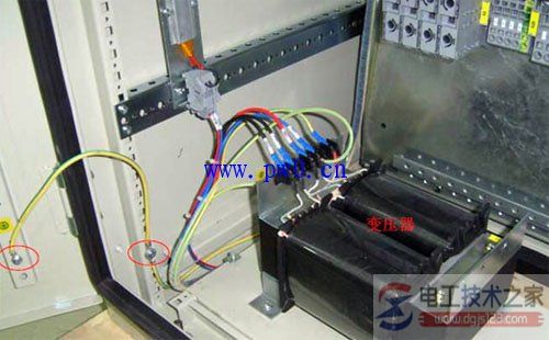 电气控制柜元器件安装图纸及技术要求