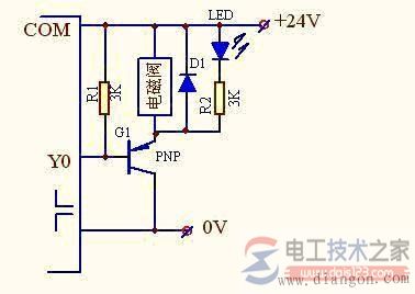 plc控制电磁阀驱动电路3