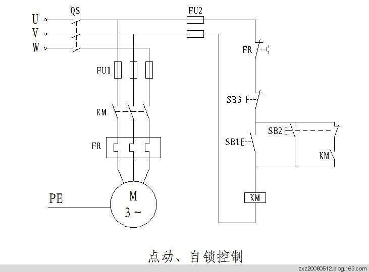 三菱plc学习——点动+自锁控制的plc程序