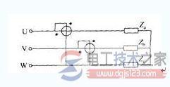 单相功率表的接线原理图