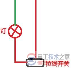 电灯拉线开关